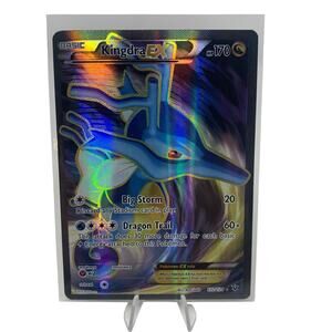Pokemon Kingdra EX Fates Collide Full Art Ultra Rare 122 / 124